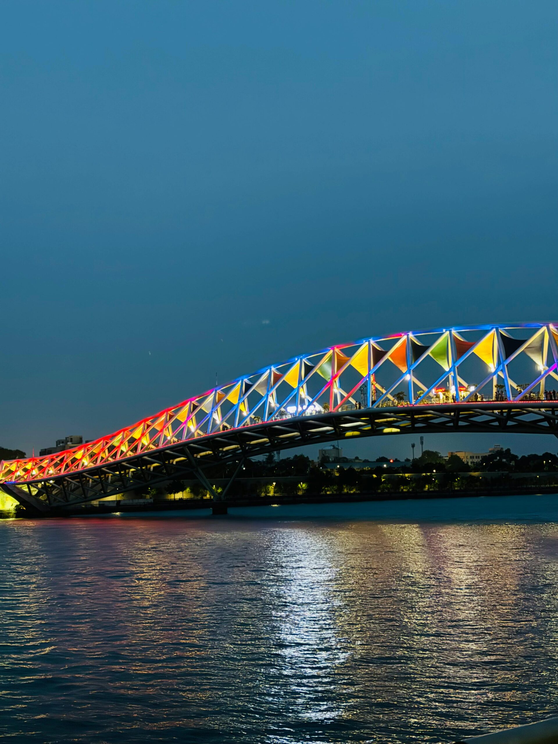 “Symphony of Lights Over Water”